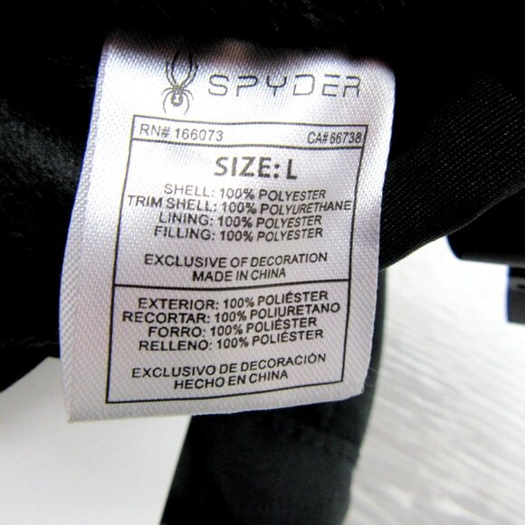 Spyder Insulated Ski Snow Water Resistant Mitten Gloves Mens Size Large NEW - Picture 14 of 15